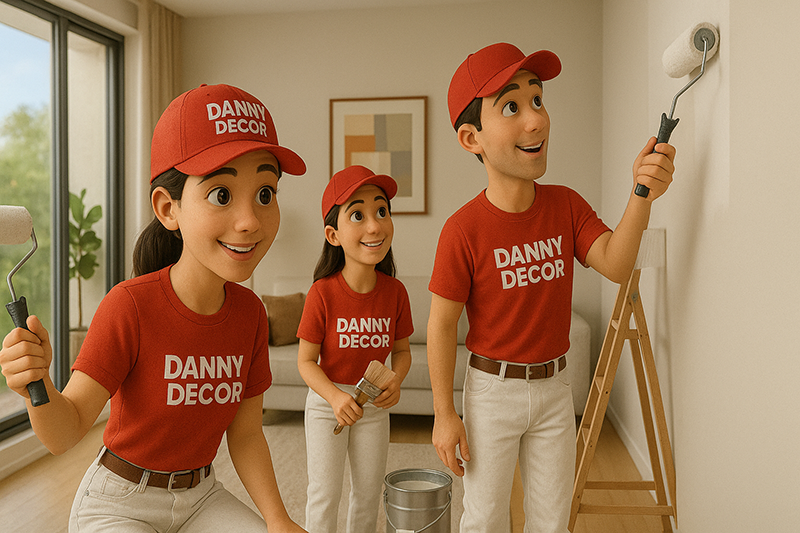 mise en peinture DANNY DECOR 800